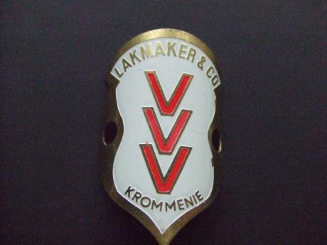 Lakmakers VVV Krommenie balhoofdplaatje